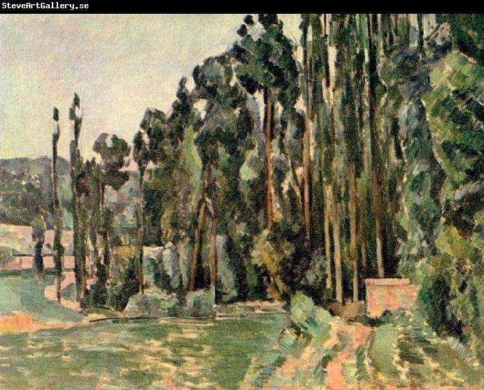 Paul Cezanne Die Pappeln